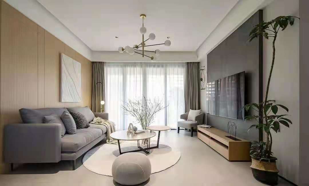 自然舒適的木飾面, 溫柔色調(diào)的軟裝，讓整個(gè)空間更具治愈感和親和力，加上生活的煙火氣，安靜而溫馨，平淡而簡(jiǎn)單。 (9).jpg