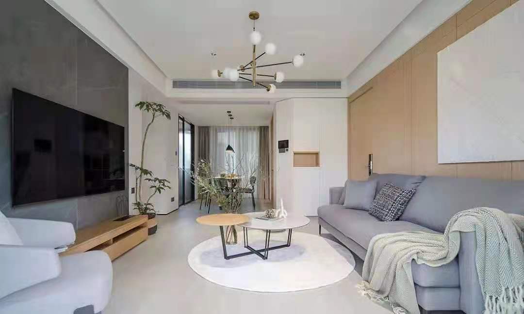 自然舒適的木飾面, 溫柔色調(diào)的軟裝，讓整個(gè)空間更具治愈感和親和力，加上生活的煙火氣，安靜而溫馨，平淡而簡(jiǎn)單。 (7).jpg