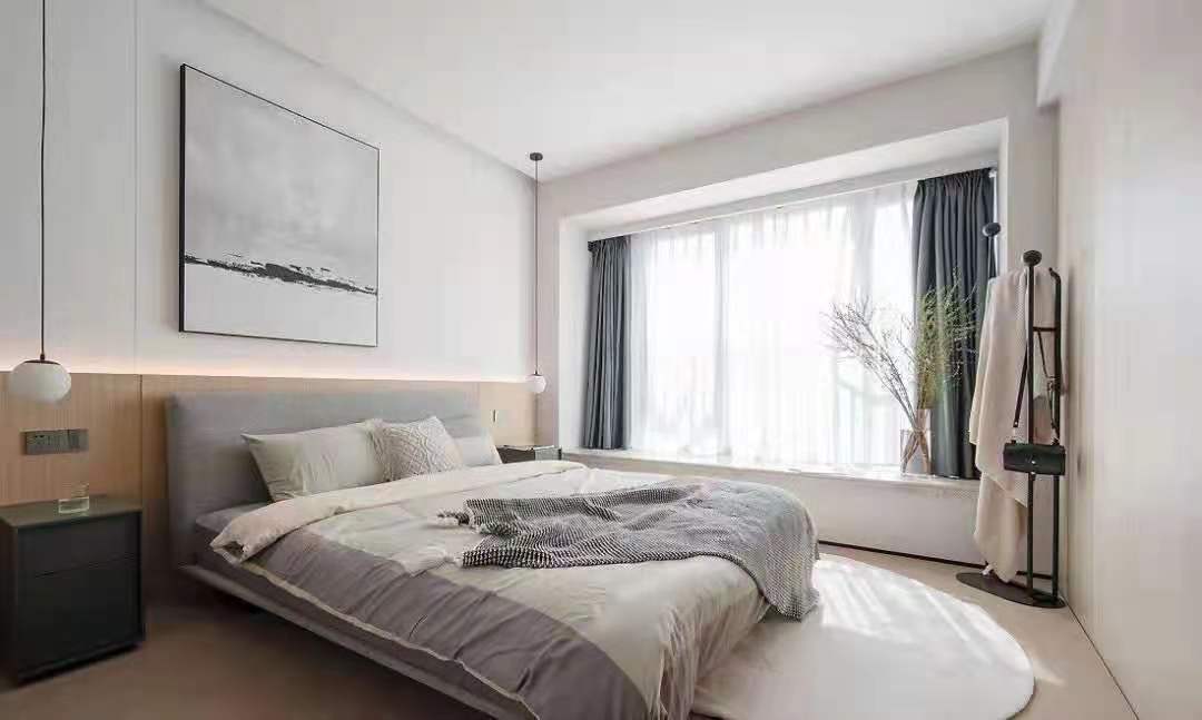 自然舒適的木飾面, 溫柔色調(diào)的軟裝，讓整個(gè)空間更具治愈感和親和力，加上生活的煙火氣，安靜而溫馨，平淡而簡(jiǎn)單。 (5).jpg